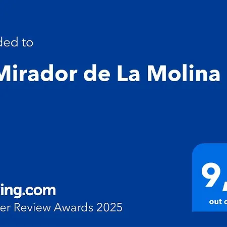 El Mirador De La Molina Apartamento La Molina Alp